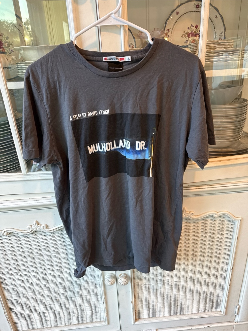 Mulholland Drive A Film By David Lynch rare T-Shirt UNIQLO Size M 2012